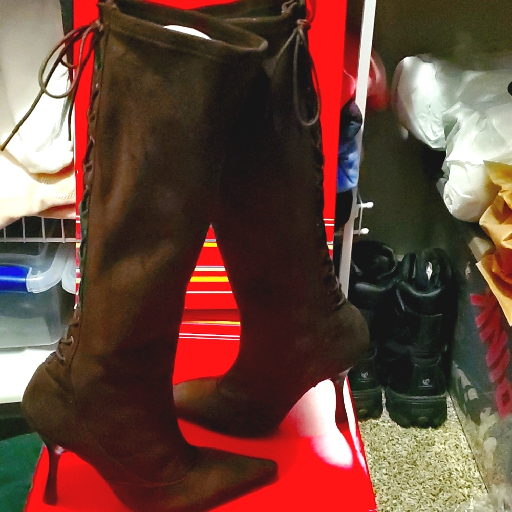 BCBGirls lace up boots